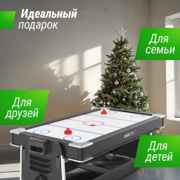 Игровой стол UNIX Line Трансформер 4 в 1 (204х112 cм) Black - 16